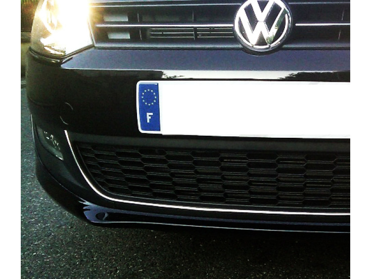 Baguette chrom&eacute;e de contour de calandre compatible avec VW Golf 6 VW Golf 6 cabriolet VW Polo 6