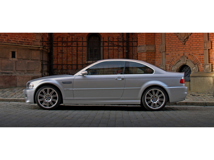 Baguette chrom&eacute;e de contour des vitres lat&eacute;rales pour BMW M3 E46 00-06
