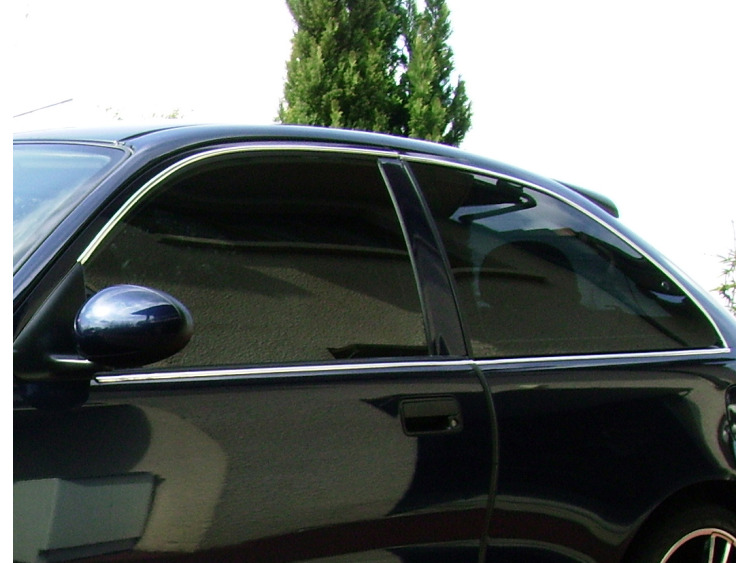 Baguette chrom&eacute;e de contour des vitres lat&eacute;rales pour MG ZR Rover 25 Rover 200 Rover 220
