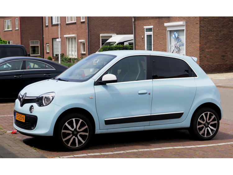Baguette chrom&eacute;e de contour des vitres lat&eacute;rales pour Renault Twingo III
