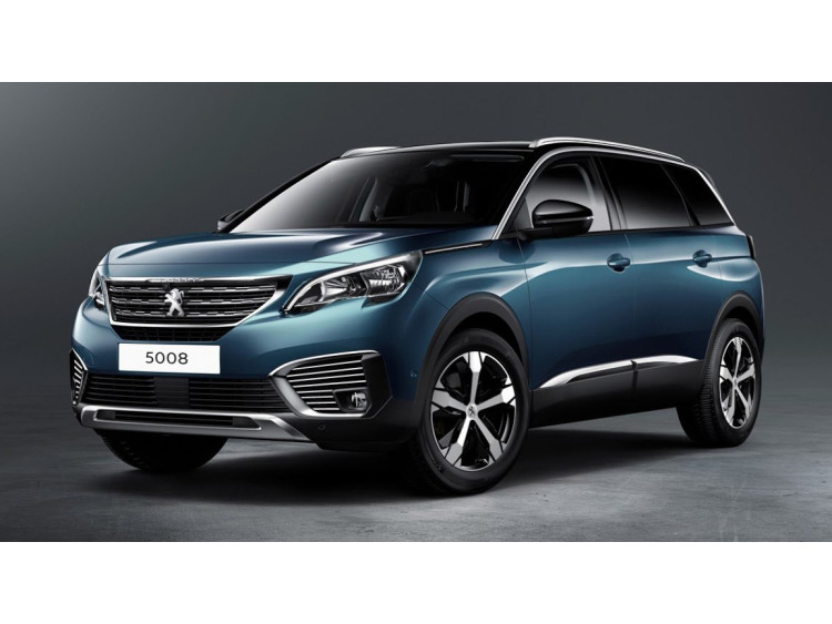Baguette chrom&eacute;e pour antibrouillards compatible avec Peugeot 5008 II 17-24