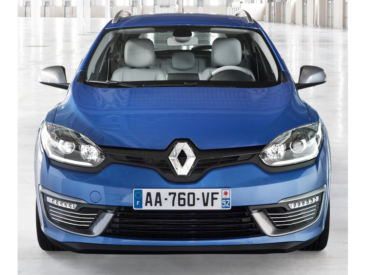 Baguette chrom&eacute;e pour antibrouillards pour Renault M&eacute;gane III estate 09-12