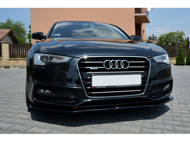 Baguette de calandre chrom&eacute;e compatible avec Audi A5 Cabriolet phase 2 11-16 Audi A5 Coup&eacute; phase 2 11-16 Audi A5 Sportback phase 2 11-16