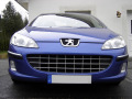 Baguette de calandre chrom&eacute;e compatible avec Peugeot 407 & Peugeot 407 SW