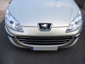 Baguette de calandre chrom&eacute;e pour Peugeot 407 & Peugeot 407 SW horizontale