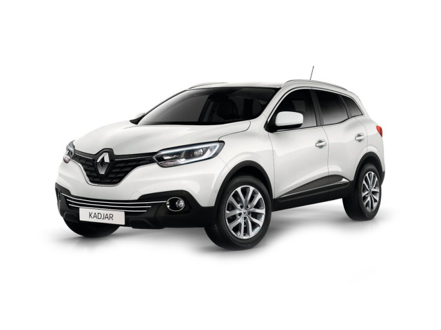 Baguette de calandre inférieure chromée compatible avec Renault Kadjar