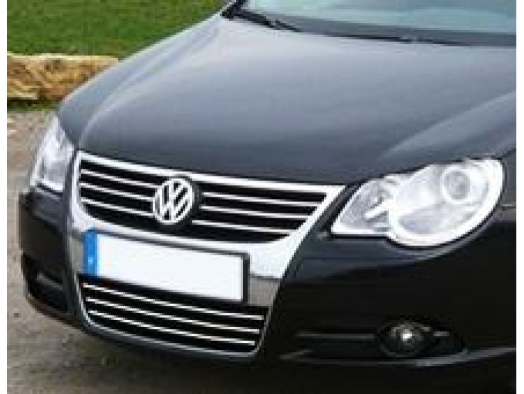 Baguette de calandre inf&eacute;rieure chrom&eacute;e pour VW EOS