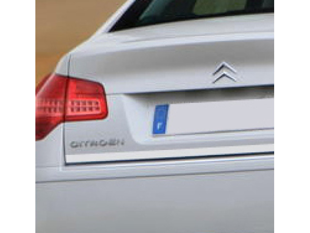 Baguette de coffre chromée compatible avec Citroën C5