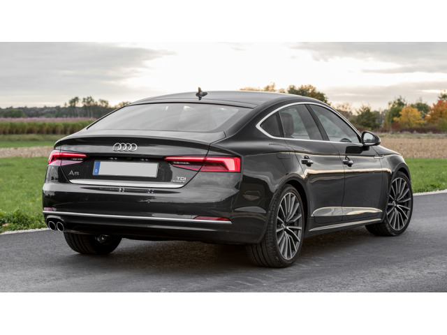 Baguette de coffre chromée pour Audi A5 Cabriolet II 1626 Audi A5 II Coupé 1626 Audi A5 II Sportba