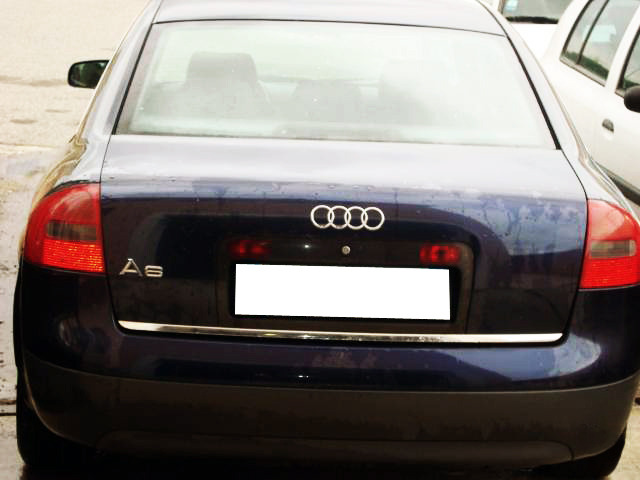 Baguette de coffre chromée pour Audi A6 Série 2 9701Série 2 Avant 9705Série 2 Phase 2 0104