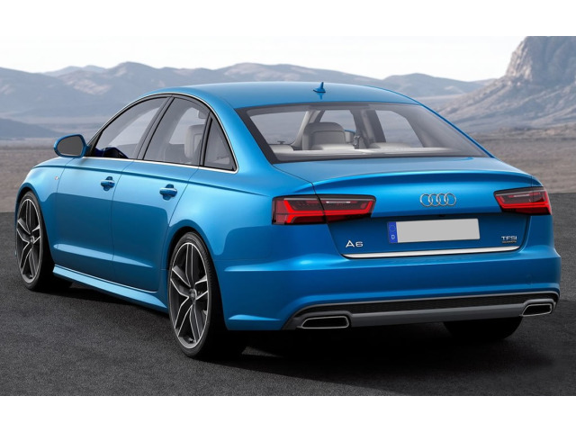 Baguette de coffre chromée pour Audi A6 Série 4 Berline 1015  Audi A6 Série 4 Phase 2 Berline 1418