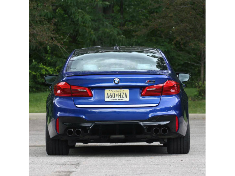 Baguette de coffre chrom&eacute;e pour BMW M5