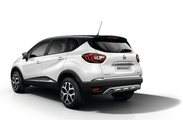 Baguette de coffre chrom&eacute;e pour Renault Captur
