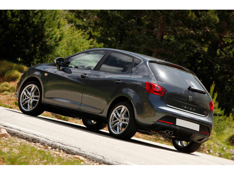 Baguette de coffre chrom&eacute;e pour Seat Ibiza 08-17 & Seat Ibiza ST