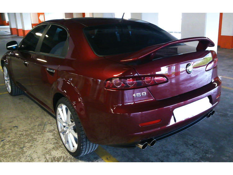 Becquet / aileron pour Alfa Romeo 159 v2