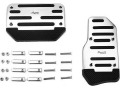 Kit 2 p&eacute;dales acier pour boite automatique