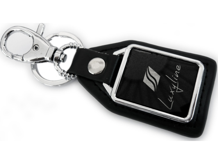 Porte-cl&eacute; simili cuir Luxyline